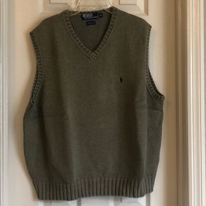 Men’s V-neck sweater vest, Polo by Ralph Lauren,XL